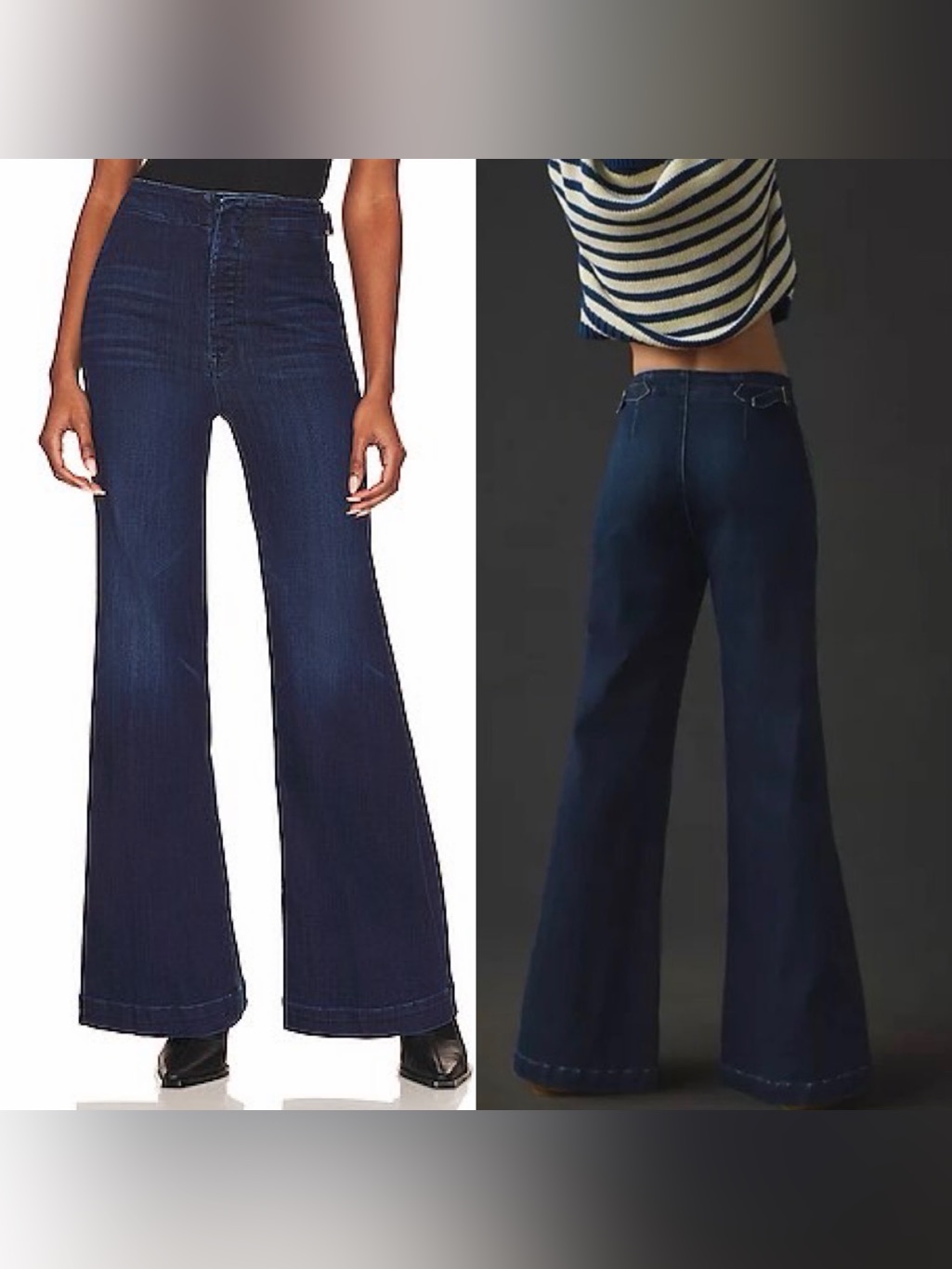 Mother The Cinch Roller Sneak French Electro Jeans